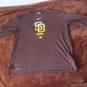 Nike San Diego Padres Legend Performance Long Sleeve Dri Fit chris paddack XL